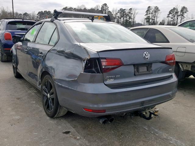 3VWD17AJ2JM232190 - 2018 VOLKSWAGEN JETTA SPOR SILVER photo 3