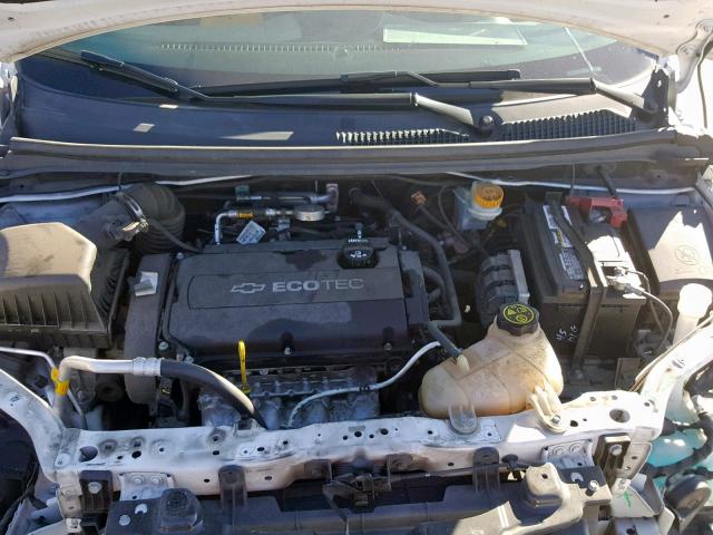 1G1JA6SH3F4129965 - 2015 CHEVROLET SONIC LS WHITE photo 7