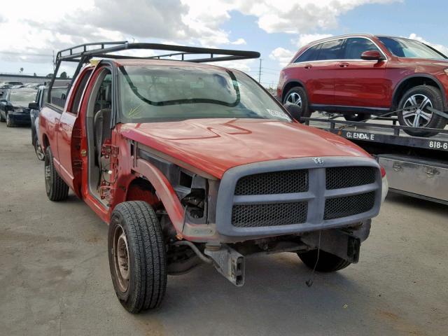 3D7KA28D34G109357 - 2004 DODGE RAM 2500 S RED photo 1