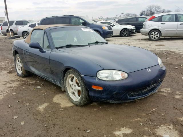 JM1NB3535X0103347 - 1999 MAZDA MX-5 MIATA BLUE photo 1