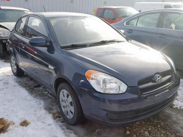 KMHCM3AC2AU153612 - 2010 HYUNDAI ACCENT BLU GRAY photo 1