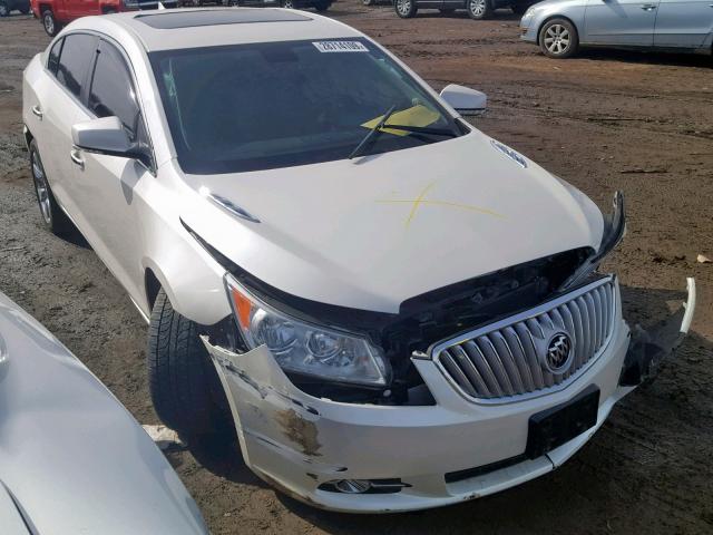 1G4GC5ED7BF203106 - 2011 BUICK LACROSSE C WHITE photo 1