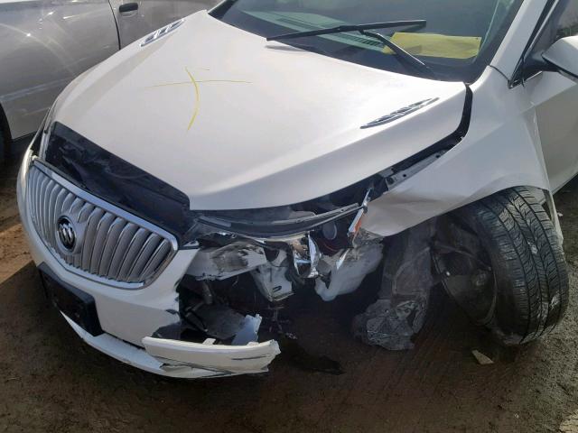 1G4GC5ED7BF203106 - 2011 BUICK LACROSSE C WHITE photo 9