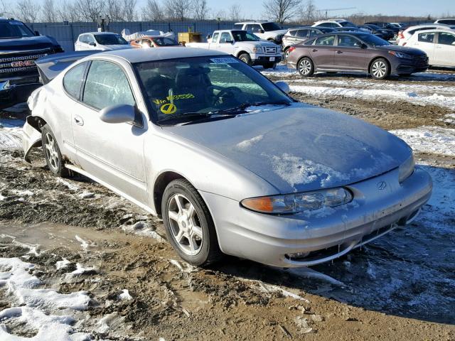 1G3NF12E31C153538 - 2001 OLDSMOBILE ALERO GLS SILVER photo 1