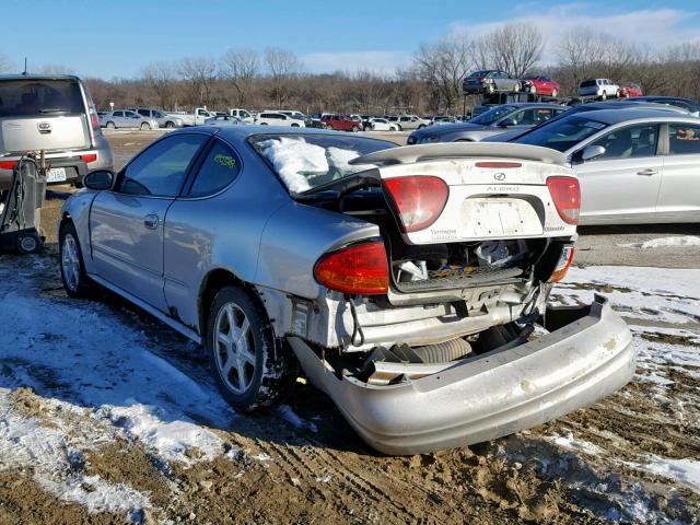 1G3NF12E31C153538 - 2001 OLDSMOBILE ALERO GLS SILVER photo 3