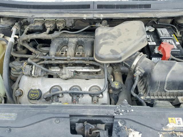 2FMDK48C38BA65478 - 2008 FORD EDGE SEL BLUE photo 7