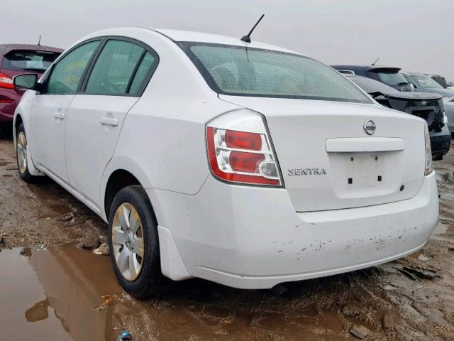 3N1AB61E38L753342 - 2008 NISSAN SENTRA 2.0 WHITE photo 3