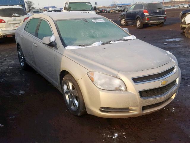 1G1ZC5EB9AF247529 - 2010 CHEVROLET MALIBU 1LT GOLD photo 1
