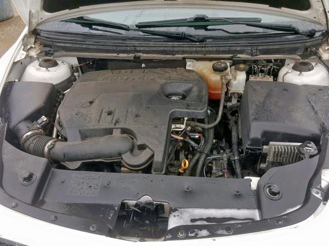 1G1ZC5EU0CF228694 - 2012 CHEVROLET MALIBU 1LT WHITE photo 7