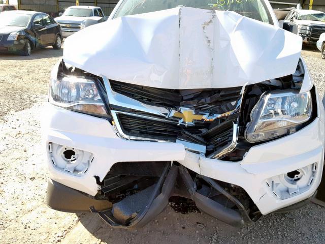 1GCHSBEN3K1117520 - 2019 CHEVROLET COLORADO WHITE photo 9