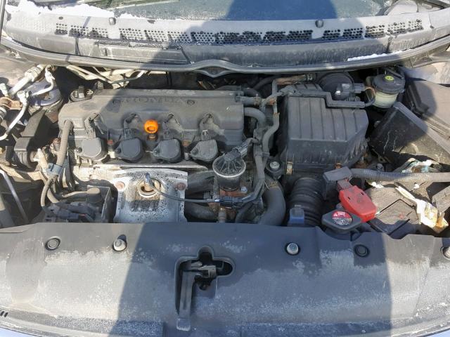 2HGFA16376H028799 - 2006 HONDA CIVIC DX V BLUE photo 7