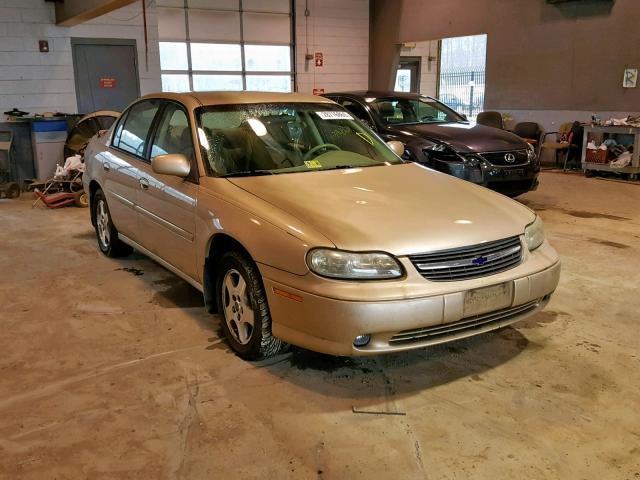 1G1NE52J12M575223 - 2002 CHEVROLET MALIBU LS TAN photo 1