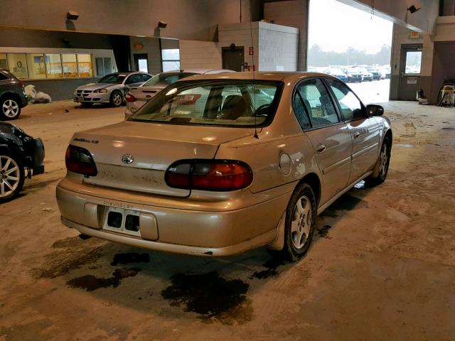 1G1NE52J12M575223 - 2002 CHEVROLET MALIBU LS TAN photo 4