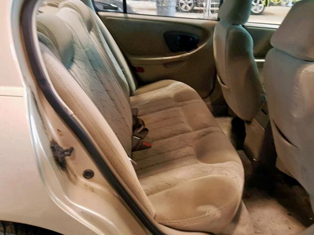 1G1NE52J12M575223 - 2002 CHEVROLET MALIBU LS TAN photo 6