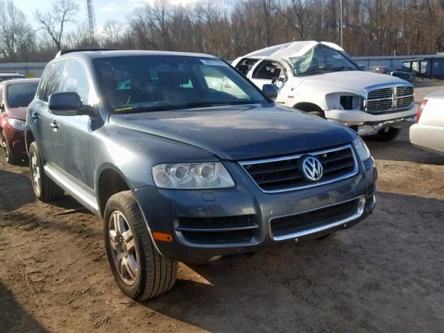 WVGCM77L14D079229 - 2004 VOLKSWAGEN TOUAREG 4. GRAY photo 1