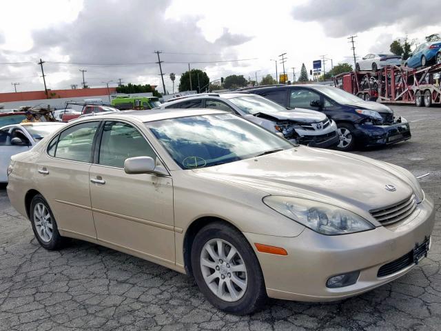 JTHBF30G936016946 - 2003 LEXUS ES 300 GOLD photo 1