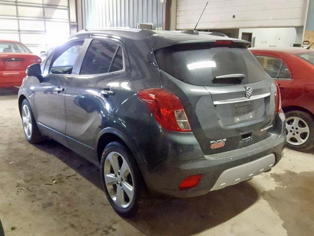 KL4CJASB5GB528611 - 2016 BUICK ENCORE GRAY photo 3