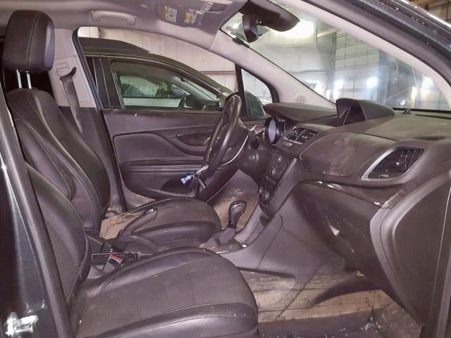 KL4CJASB5GB528611 - 2016 BUICK ENCORE GRAY photo 5