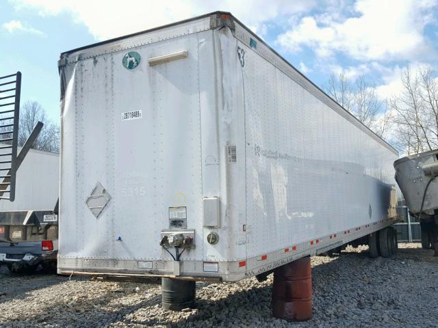 1GRAA06206T528046 - 2006 GREAT DANE TRAILER DRY VAN WHITE photo 2