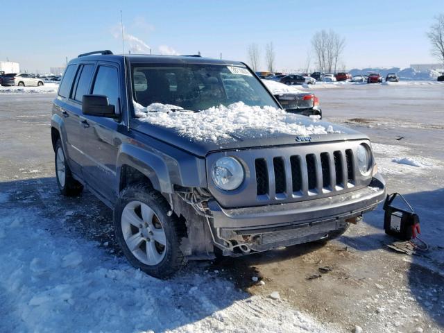 1J4NT2GB3BD224787 - 2011 JEEP PATRIOT GRAY photo 1