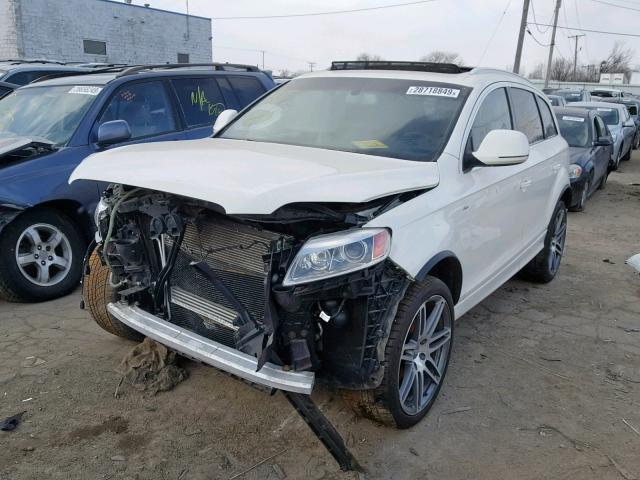 WA1CV74L89D016958 - 2009 AUDI Q7 4.2 QUA WHITE photo 2