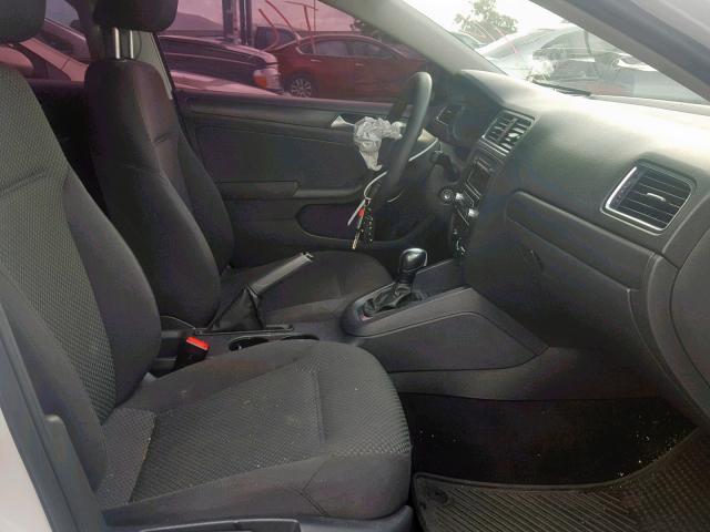 3VW2K7AJ3CM374491 - 2012 VOLKSWAGEN JETTA BASE WHITE photo 5