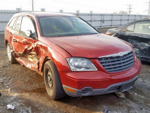 2C4GM48L45R484311 - 2005 CHRYSLER PACIFICA RED photo 1