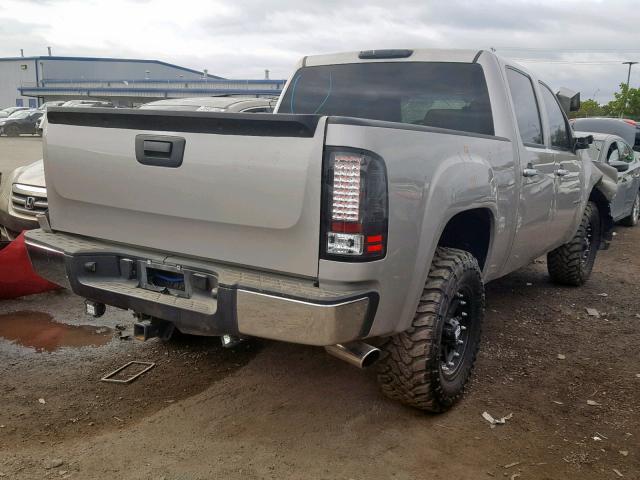 3GTEK13M57G536937 - 2007 GMC NEW SIERRA TAN photo 4