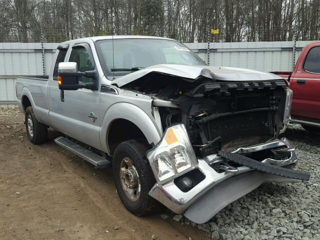 1FT7X2BT9BEC56205 - 2011 FORD F250 SUPER SILVER photo 1