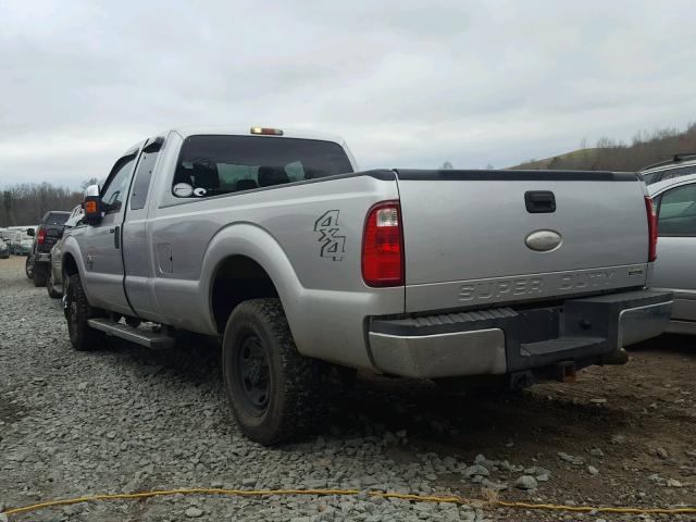 1FT7X2BT9BEC56205 - 2011 FORD F250 SUPER SILVER photo 3