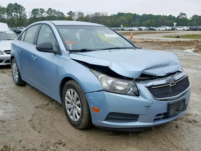 1G1PD5SH8B7285424 - 2011 CHEVROLET CRUZE LS BLUE photo 1