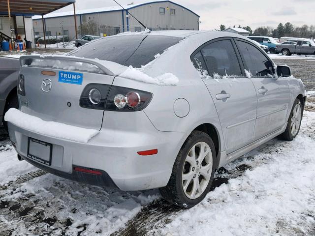 JM1BK324991211628 - 2009 MAZDA 3 S SILVER photo 4