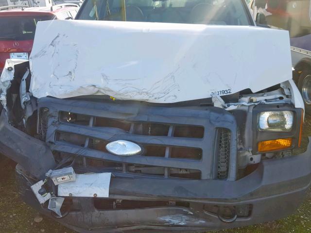 1FDSF30576EC12132 - 2006 FORD F350 SRW S WHITE photo 7