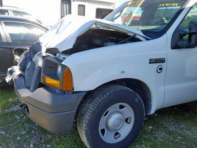 1FDSF30576EC12132 - 2006 FORD F350 SRW S WHITE photo 9