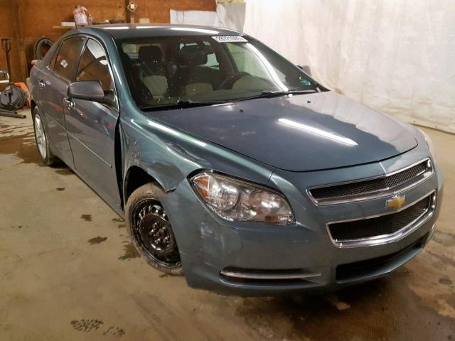 1G1ZG57B594268600 - 2009 CHEVROLET MALIBU LS BLUE photo 1