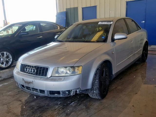 WAUJT68EX3A182980 - 2003 AUDI A4 3.0 SILVER photo 2