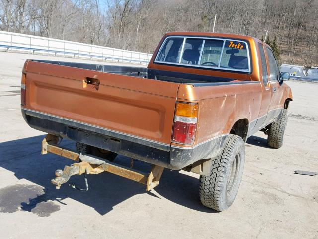 JT4VN13D7P5117101 - 1993 TOYOTA PICKUP 1/2 ORANGE photo 4