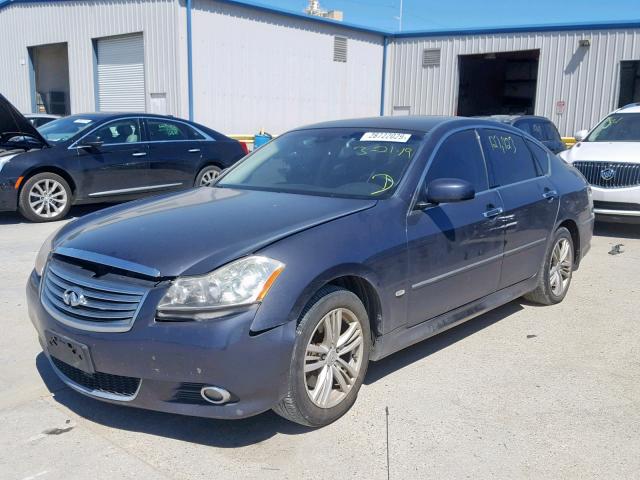 JNKAY01E38M605642 - 2008 INFINITI M35 BASE GRAY photo 2