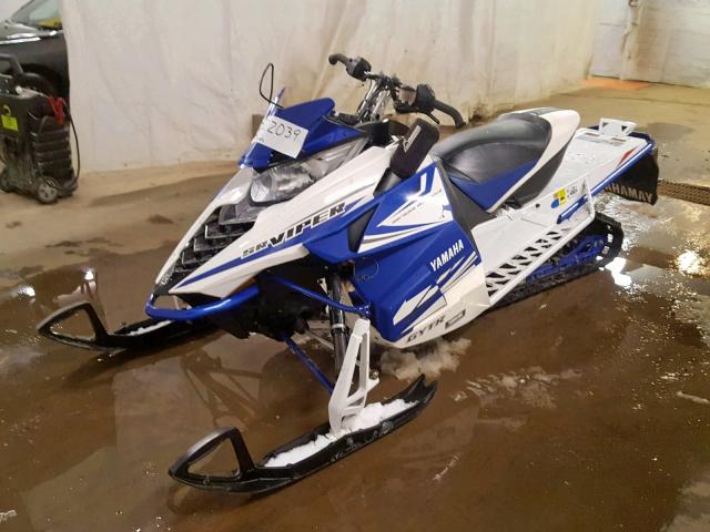 4UF8JY207FT000704 - 2015 YAMAHA SR VIPER WHITE photo 2