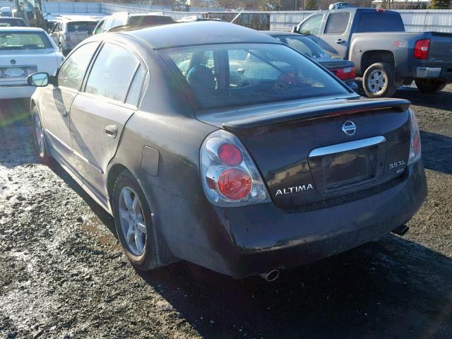 1N4BL11D05N918306 - 2005 NISSAN ALTIMA SE BLACK photo 3