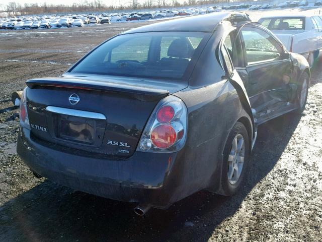 1N4BL11D05N918306 - 2005 NISSAN ALTIMA SE BLACK photo 4