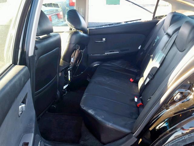 1N4BL11D05N918306 - 2005 NISSAN ALTIMA SE BLACK photo 6