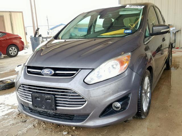 1FADP5BU5DL525401 - 2013 FORD C-MAX SEL CHARCOAL photo 2