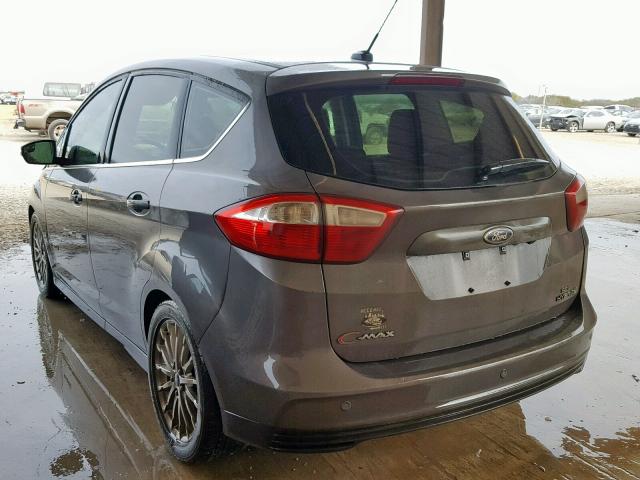 1FADP5BU5DL525401 - 2013 FORD C-MAX SEL CHARCOAL photo 3