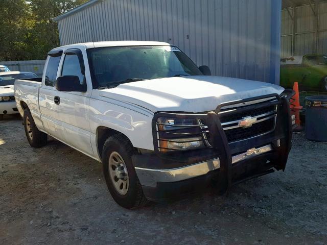 1GCEC19X76Z244803 - 2006 CHEVROLET SILVERADO WHITE photo 1