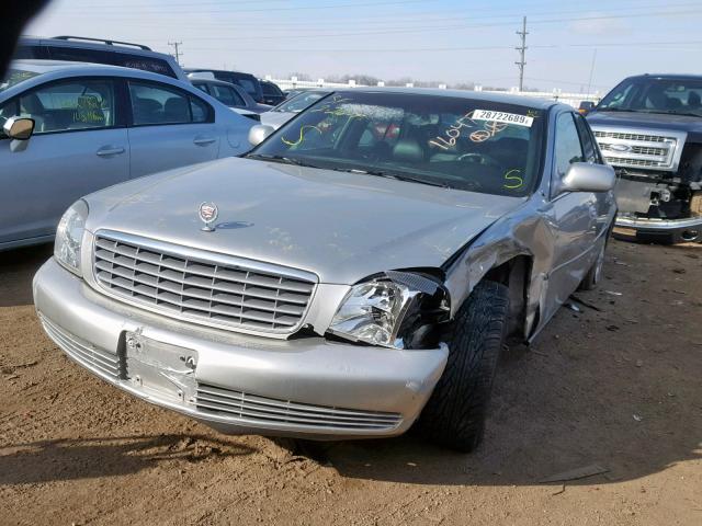 1G6KD54Y85U238644 - 2005 CADILLAC DEVILLE SILVER photo 2