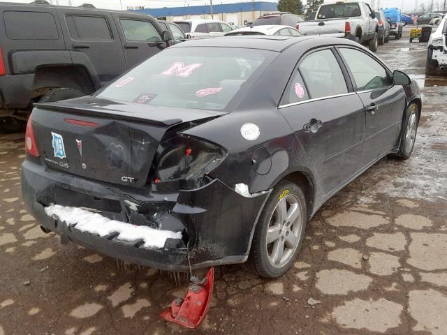 1G2ZH558264219382 - 2006 PONTIAC G6 GT BLACK photo 4