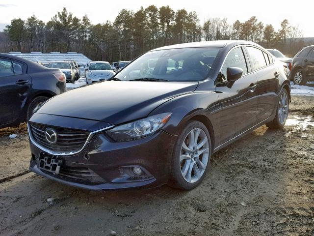 JM1GJ1W61E1145286 - 2014 MAZDA 6 GRAND TO BLACK photo 2