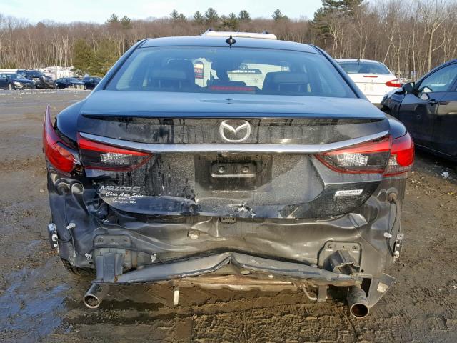 JM1GJ1W61E1145286 - 2014 MAZDA 6 GRAND TO BLACK photo 9