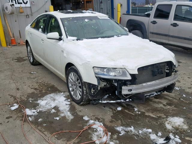 WAUDH74F06N129558 - 2006 AUDI A6 3.2 QUA WHITE photo 1